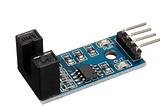 Interfacing Optocoupler motor speed sensor with raspberry pi