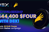 $FOUR x D3X Perpetual Trading Incentive Campaign