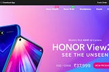 Huawei | UX Enhancements for Honor Store and Events