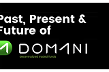 Past, Present and Future: DOMANI