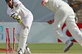 The joy of a perfectly bowled cricket delivery
