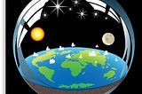 Earth In Snow Globe