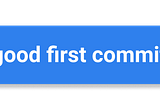Good First Commit