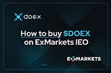 How to buy $DOEX on ExMarkets