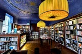 Upstairs at Albertine.