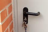I closed my room door.