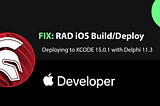 Fix: Delphi 11.3 app to support XCode 15.0.1