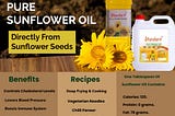 Cold Pressed Sunflower Oil / சூரியகாந்தி எண்ணெய்