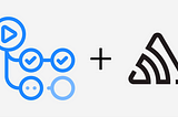 GitHub Actions and Sentry logos