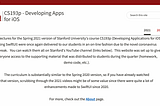 大學資工系的 Swift iOS App 開發課程整理