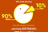 90:10 Join team Geetanjali