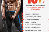 10 Reasons Why You Must Purchase Gym Management Software