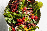 Red Quinoa Salad with Raspberries and Beets