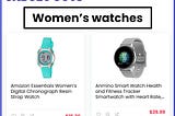 Women’s Watches Store Online