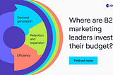 Where Are B2B Marketing Leaders Investing Their Budget?