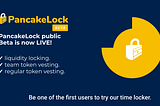 PancakeLock’s public beta version is now live!