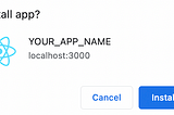 Upgrade React app to PWA(Progressive Web APP)