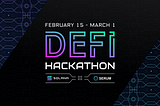 Announcing the Solana Foundation x Serum DeFi Hackathon