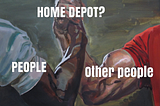 Home Depot and Tattoo Horseshoe Theory