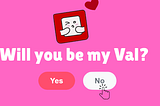 Create a Valentine Proposal Website With YES or NO Funny Animation