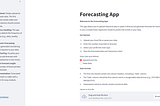 Forecasting Time Series Data with a Streamlit App and Linear Regression