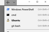 ใช้ git bash แบบ tty ใน Windows Terminal (preview)