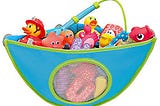 How to store and organize your kids bath toys