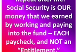 Social Security and the Meaning in the Memes