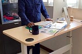 How a Sit-Stand Desk Helped Me Lose Weight