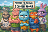 You’re Not the Average of Your Friends — You’re the Direction