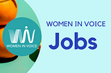 Women in Voice Jobs! It’s Official