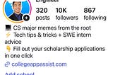 0–10,000 Followers on my Instagram page — 5 Takeaways I learned