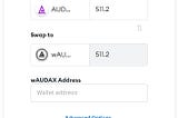 wAUDAX — Now Available on the Binance Smart Chain