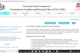 UGC CARE List - 2021