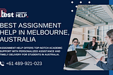 Best Assignment Help in Melbourne: Your Trusted Assignment Helper