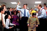 The Wolf of Wall Street already is an immersive experience — just look around your office
