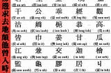 傳統臺語十五音