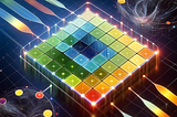 Here are the illustrations showcasing the concept of the AI Risk Matrix. The images feature a modern, sleek interface with a color-coded grid representing different levels of AI risks, set against a background of abstract AI algorithms and neural networks. The overall color scheme and design emphasize the cutting-edge nature of the technology.