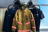 A collection of my uniforms and gear as a career firefighter with the Singapore Civil Defence Force (SCDF).