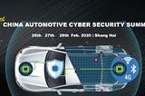 ACSS2020: Secure the Intelligent Connected Vehicle in the era of New Regulation