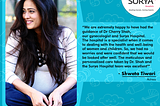 Shweta Tiwari Shared her Experience at Surya Hospitals Santacruz