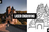 How to create a black and white SVG file for laser engraving