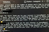🧠 How I Built an AI Assistant That Handles My Instagram DMs and Customer Photos for CanvasMagnet