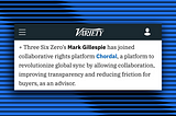 Mark Gillespie joins Chordal Advisory Board