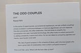 The Odd Couples