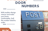 Best Stainless Door Numbers UK