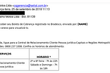 Phishing Bancário “Carvalho Motos Ltda — Bol. 81139”