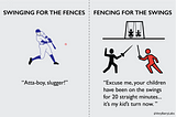 Fencing for the Swings