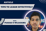 Tips To Learn Effectively