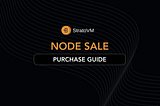 Your Complete Guide to Purchasing StratoVM Nodes